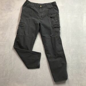 5.11 Tactical Cargo Pants Womens 12 Urban Survival Distressed Faded Black